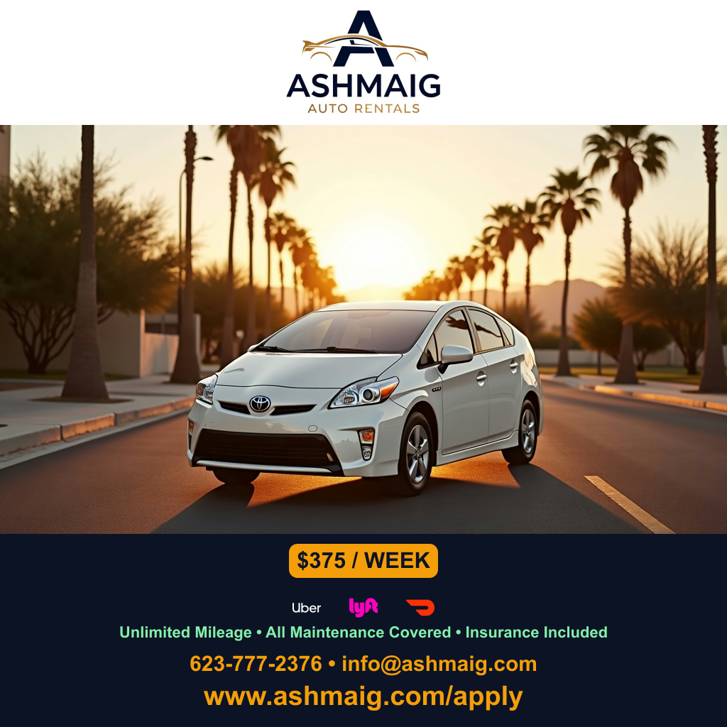 Why Choose a Local Rideshare Rental Company in Phoenix
